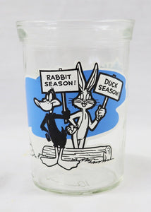 VINTAGE 1994 Welch's Juice Looney Tunes Daffy Duck Bugs Bunny Glass