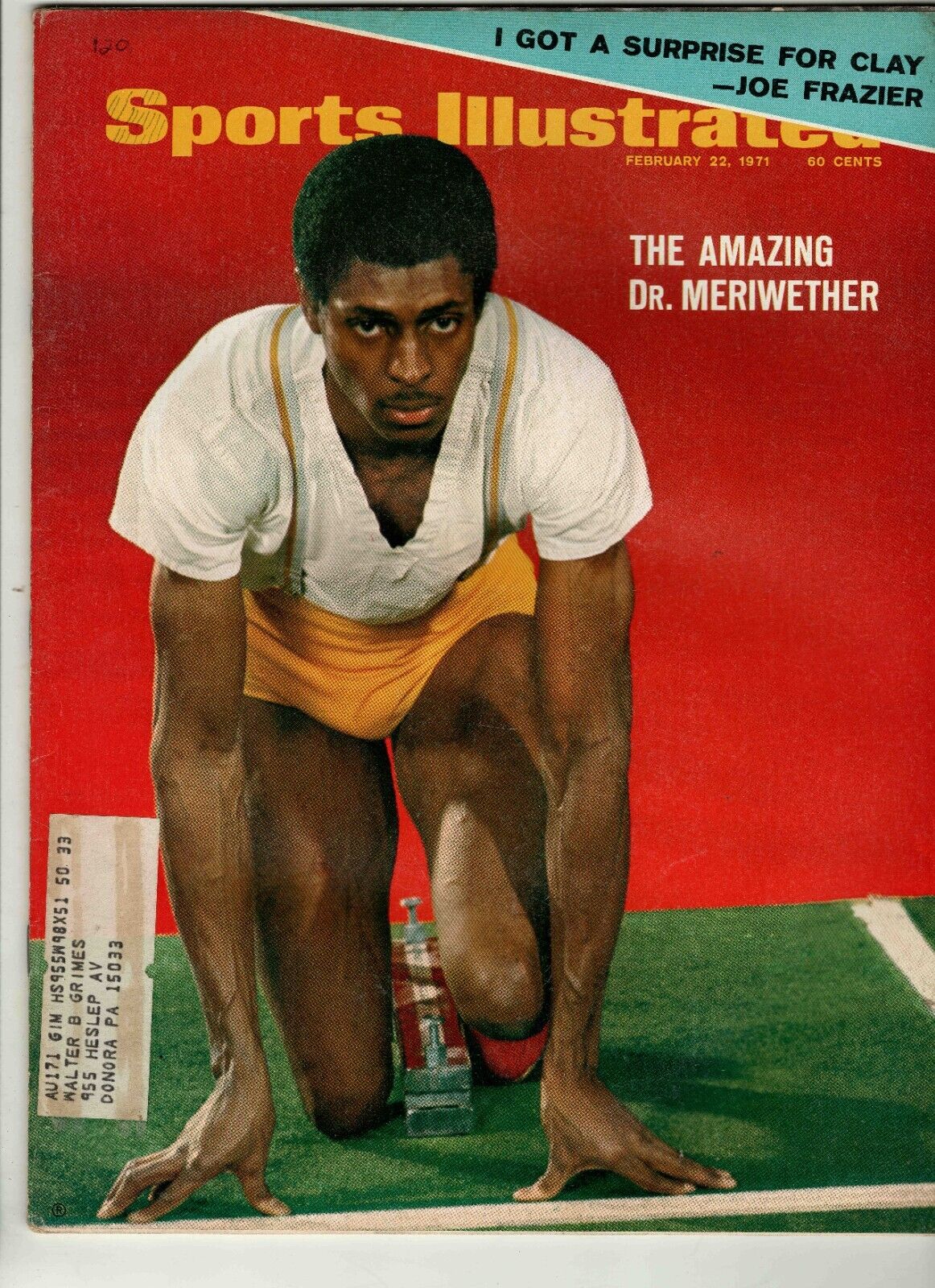 Feb 22 1971 Sports Illustrated Magazine Dr Meriwether