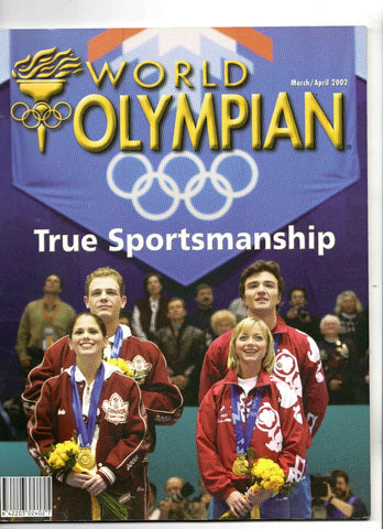 VINTAGE March 2002 World Olympian Magazine