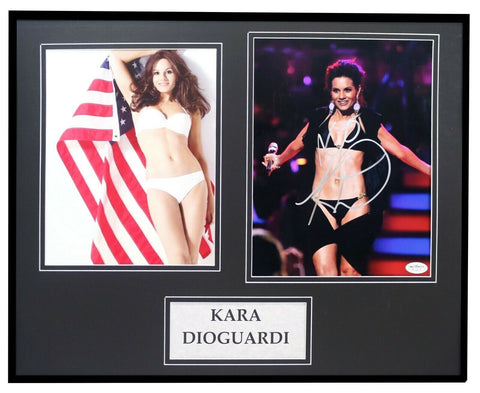 Kara Dioguardi Signed Framed 16x20 Photo Set JSA American Idol Bikini