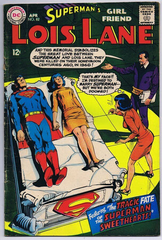 Superman's Girlfriend Lois Lane #82 ORIGINAL Vintage 1968 DC Comics 