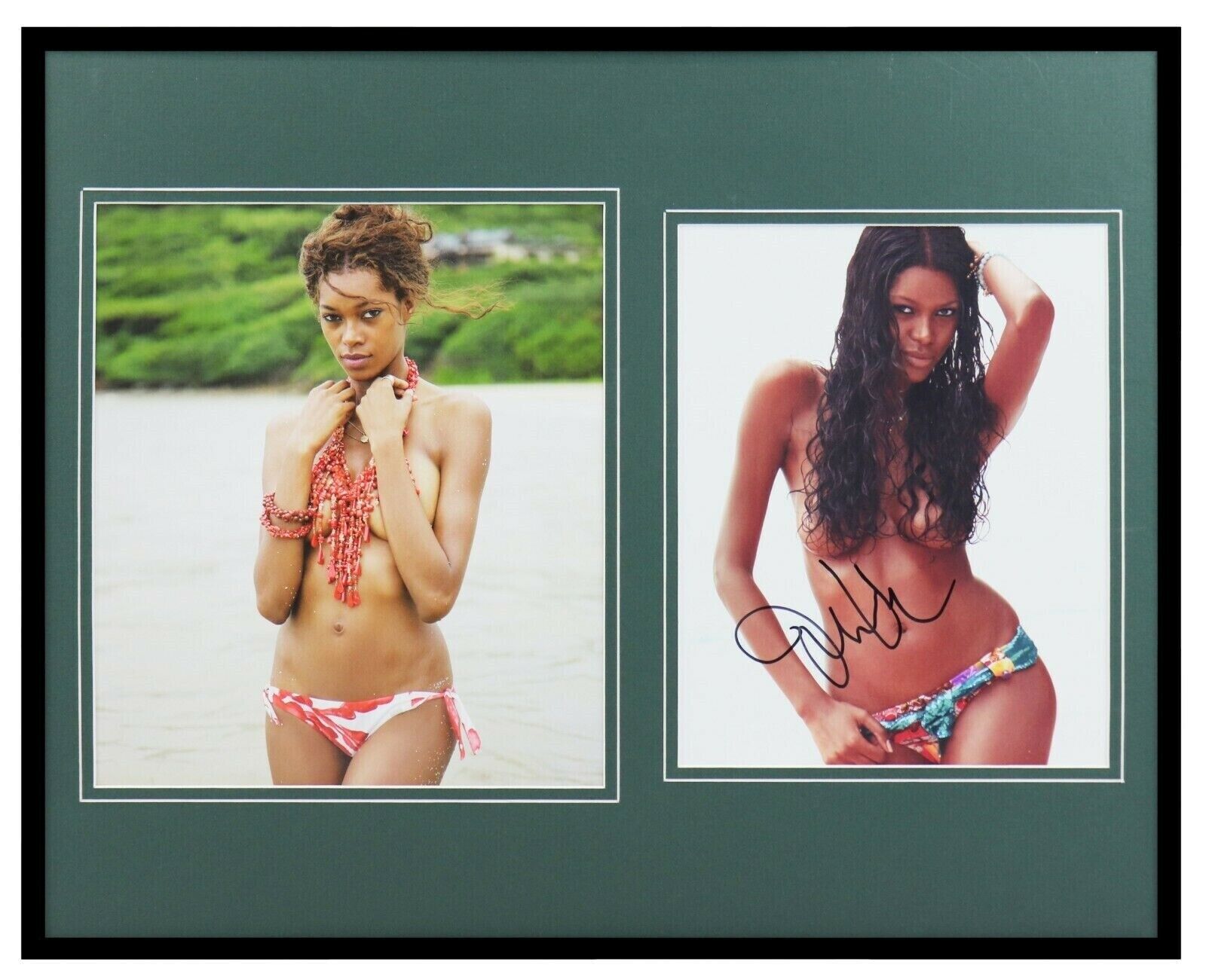 Jessica White Signed Framed 16x20 Photo Set AW