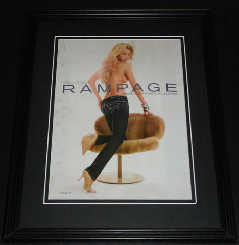 Rampage 2008 Petra Nemcova 11x14 Framed ORIGINAL Advertisement 