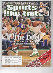 June 16 2008 Sports Illustrated Magazine Kobe Bryant Paul Pierce Lakers Celtics