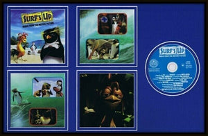 Surf's Up Framed 2007 CD Soundtrack & Photo Display Pearl Jam Lauryn Hill