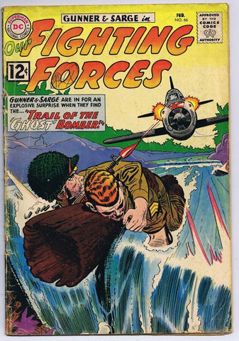 Our Fighting Forces #66 ORIGINAL Vintage 1962 DC Comics 