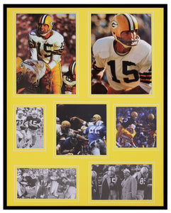 Bart Starr Framed 16x20 Photo Collage Green Bay Packers