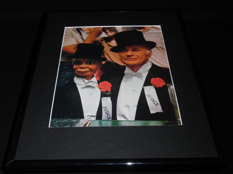 Edgar Bergen The Muppet Movie Framed 11x14 Photo Display