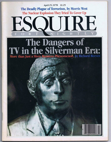 ORIGINAL Vintage April 25 1978 Esquire Fort Nightly Magazine Fred Silverman