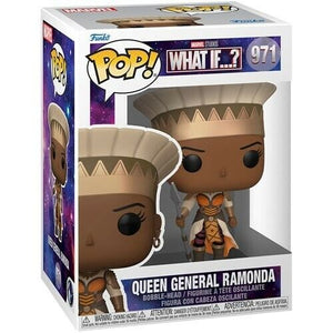 NEW SEALED 2022 Funko Pop Figure Marvel What If Queen General Ramonda 