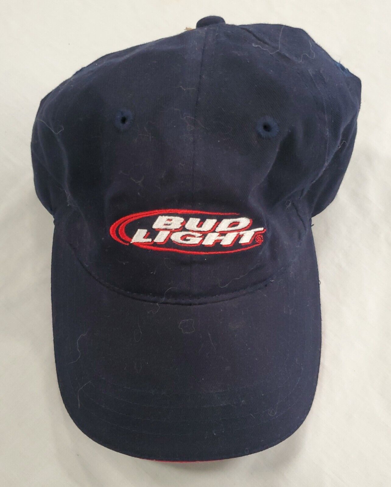 VINTAGE 2005 Budweiser Bud Light Beer Adjustable Snapback Cap Hat