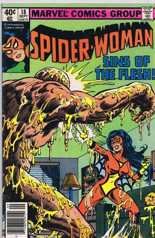 Spider-Woman #18 ORIGINAL Vintage 1979 Marvel Comics  