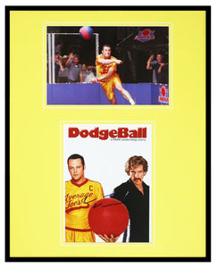 Vince Vaughn Signed Framed 16x20 Photo Set AW Dodgeball