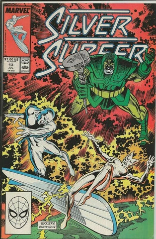 Silver Surfer #13 ORIGINAL Vintage 1988 Marvel Comics