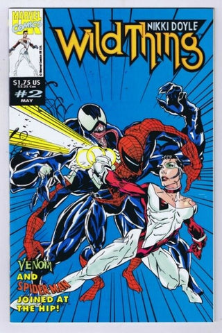 Wild Thing #2 ORIGINAL Vintage 1993 Marvel Comics Venom