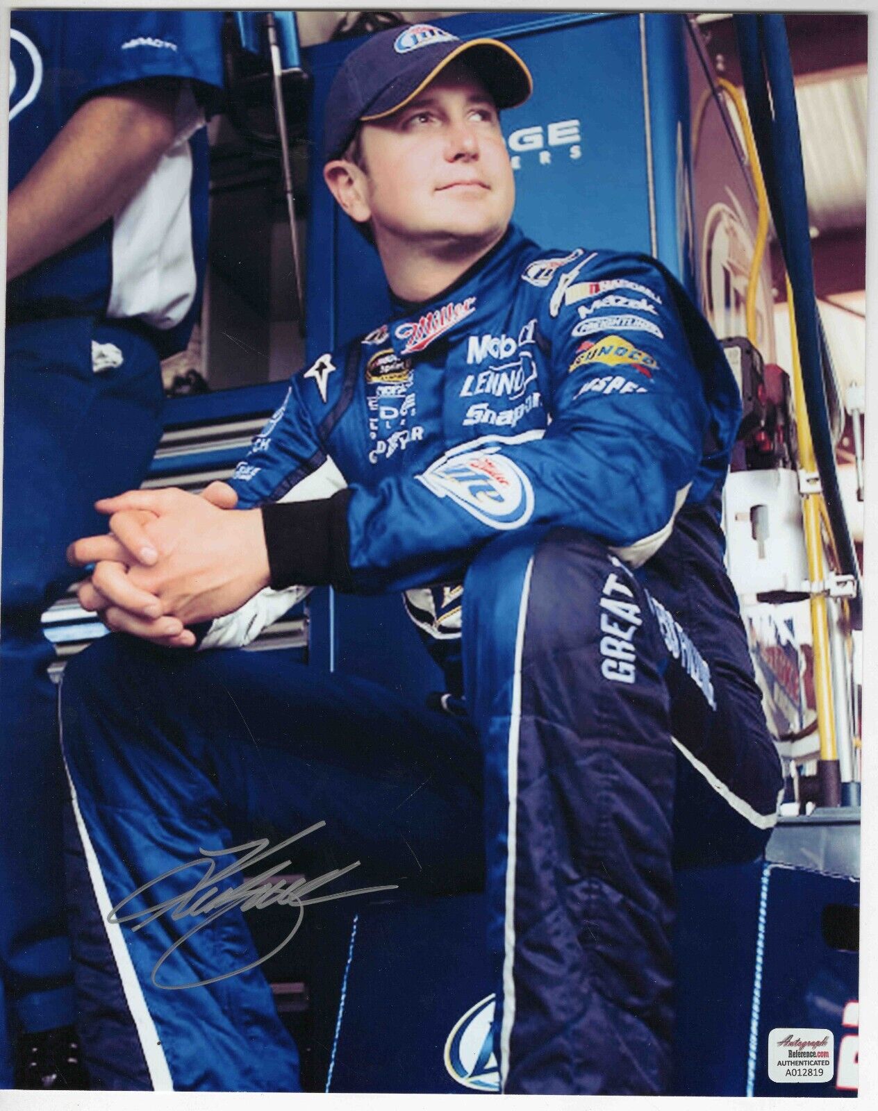 Kurt Busch Signed 8x10 Photo