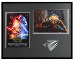 Lupita Nyong'o Signed Framed 16x20 Photo Set JSA Star Wars Maz Kanata