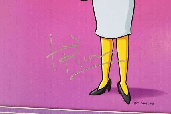 Joan Rivers Signed Framed 16x20 Photo Display AW The Simpsons