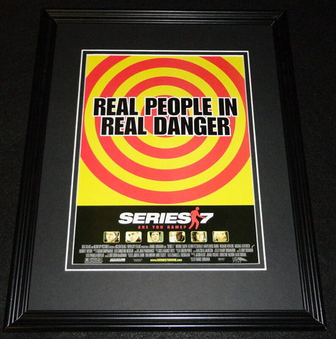 Series 7 Movie 2000 Framed 11x14 ORIGINAL Advertisement Brooke Smith 