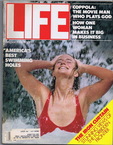 ORIGINAL Vintage Life Magazine August 1981 Swimsuit Cover