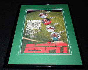 The Tradition 1993 ESPN Framed 11x14 ORIGINAL Advertisement Jack Nicklaus