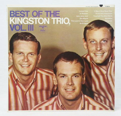 VINTAGE Best of the Kingston Trio Vinyl Record Album T2614