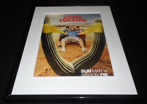 Sons of Tucson 2010 Fox Framed 11x14 ORIGINAL Advertisement Tyler Labine