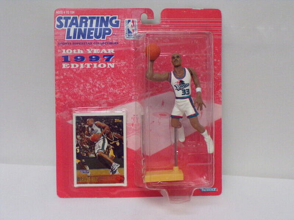 Grant Hil Pistons Duke VINTAGE SEALED 1997 Starting Lineup Action Figure SLU