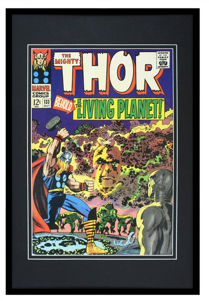 Thor #133 Marvel Ego Framed 12x18 Official Repro Cover Display