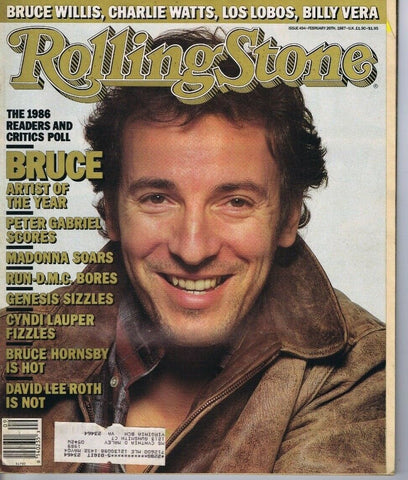 VINTAGE Feb 26 1987 Rolling Stone Magazine #494 Bruce Springsteen Madonna