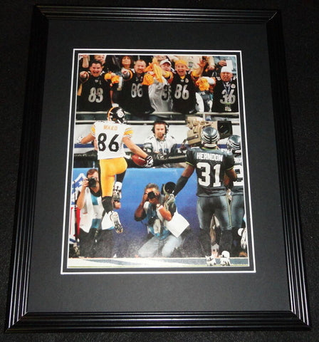 Hines Ward Framed 11x14 Photo Display Steelers Super Bowl XL TD