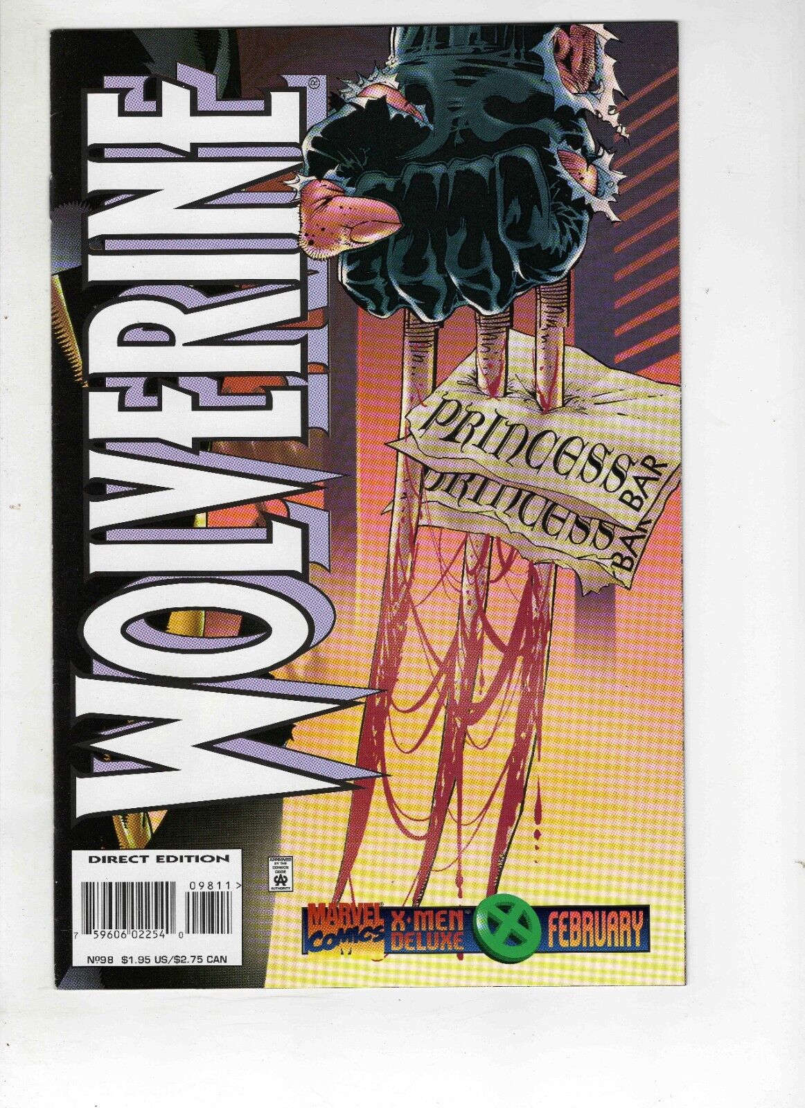 Wolverine #98 VINTAGE 1996 Marvel Comics