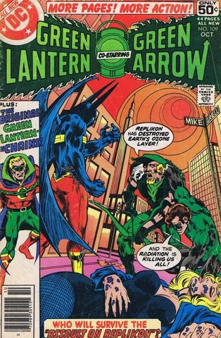 Green Lantern #109 ORIGINAL Vintage 1978 DC Comics Green Arrow