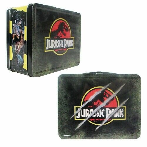 BRAND NEW 2021 Tin Totes Jurassic Park Retro Style Metal Lunch Box 