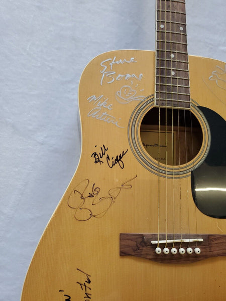 Lovin Spoonful Signed Full Size Acoustic Guitar In Person Palace Theater