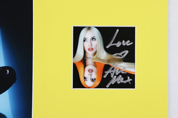 Ava Max Signed Framed 12x18 Photo Display