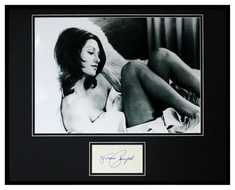 Victoria Principal Signed Framed 16x20 Photo Display Dallas