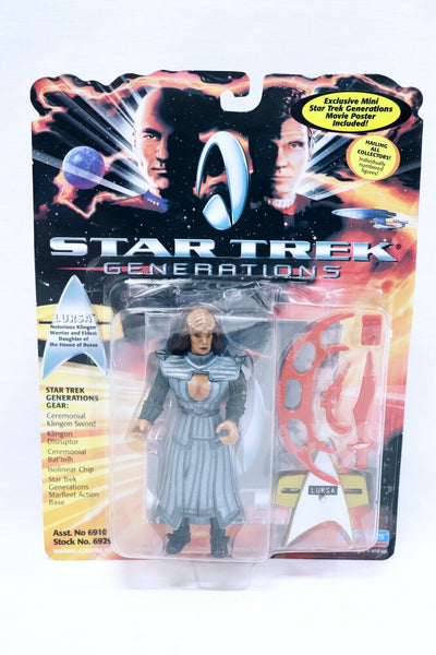 VINTAGE SEALED 1994 Star Trek Generations Lursa Action Figure