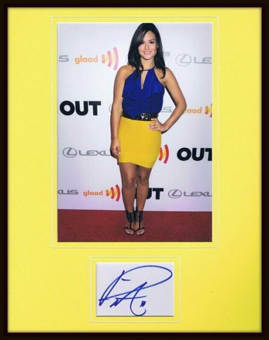 Pia Toscano Signed Framed 11x14 Photo Poster Display AW American Idol 