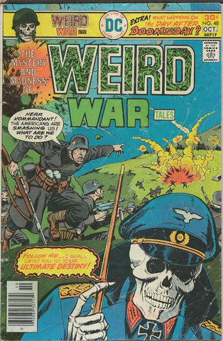 Weird War Tales #48 ORIGINAL Vintage 1976 DC Comics 