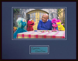 Roscoe Orman Signed Framed 11x14 Photo Poster Display Sesame Street Gordon