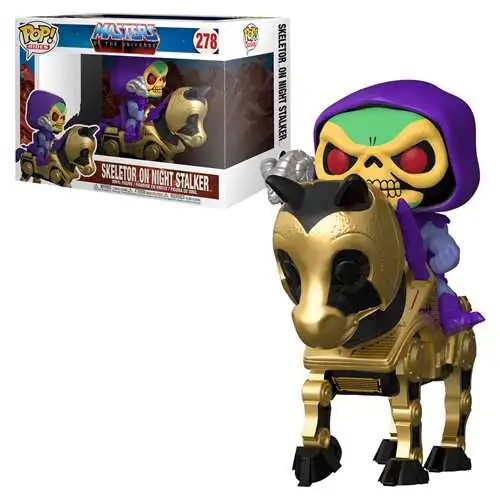 NEW SEALED Funko Masters of the Universe Skeletor with Night Stalker Pop Vehicle