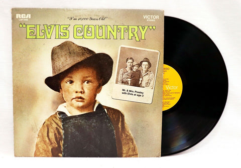 VINTAGE Elvis Presley ELVIS COUNTRY LP Vinyl Record Album LSP-4460