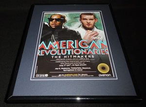 American Revolutionaries 2011 Framed 11x14 ORIGINAL Advertisement Jay Z