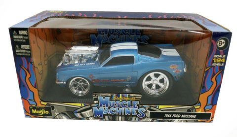 VINTAGE SEALED Maisto Muscle Machine 1966 Ford Mustang 1:24 Scale Diecast  