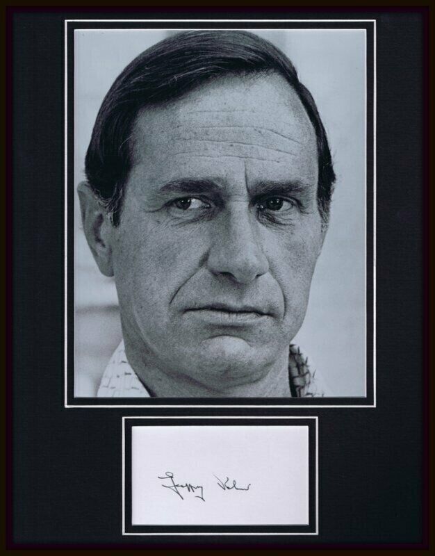 Geoffrey Palmer Signed Framed 11x14 Photo Display James Bond Tomorrow Never Dies