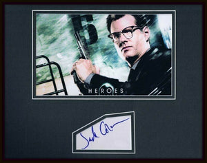 Jack Coleman Heroes Signed Framed 11x14 Photo Display JSA 