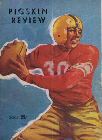 ORIGINAL Vintage Oct 18 1947 USC vs Oregon State Football Program (Scored)