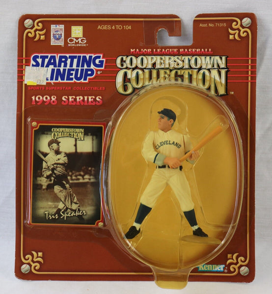 VINTAGE SEALED 1998 Starting Lineup SLU Figure Cooperstown Tris Speaker