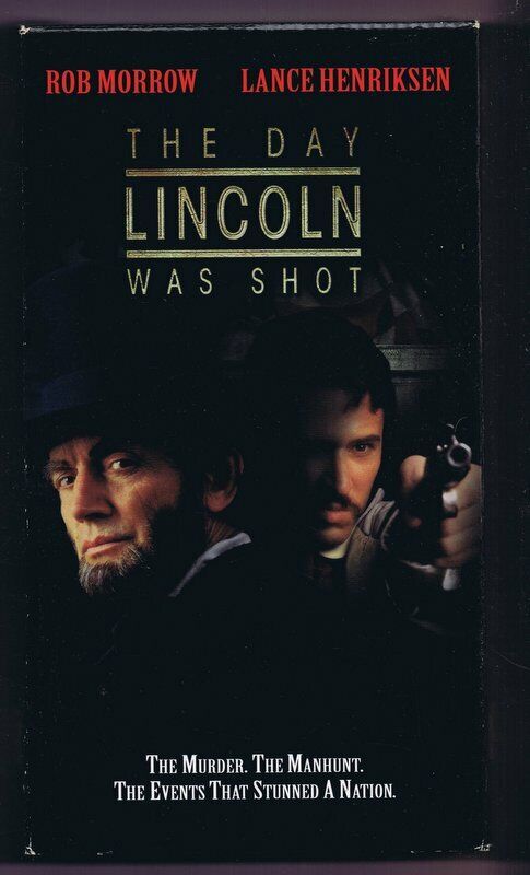 The Day Lincoln Was Shot (1998) VINTAGE VHS Cassette 